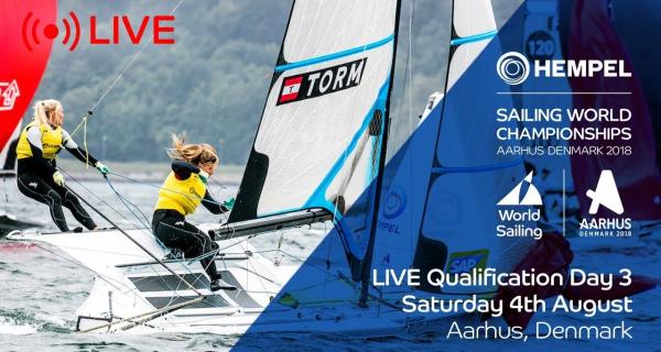 LIVE Sailing | Hempel Sailing World Championships | Qualification Day 3